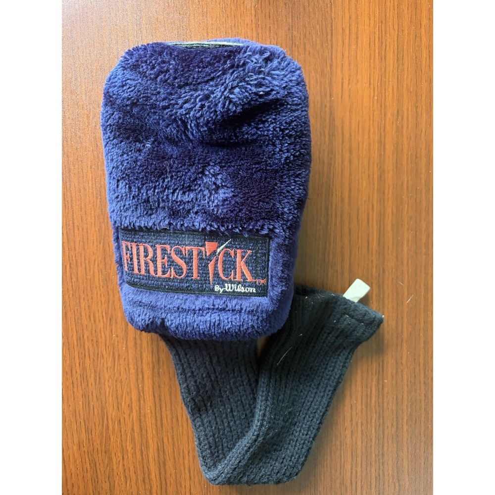 Vintage Firestick Killer Whale 1 By Wilson Golf Head Driver Head Cover Blue